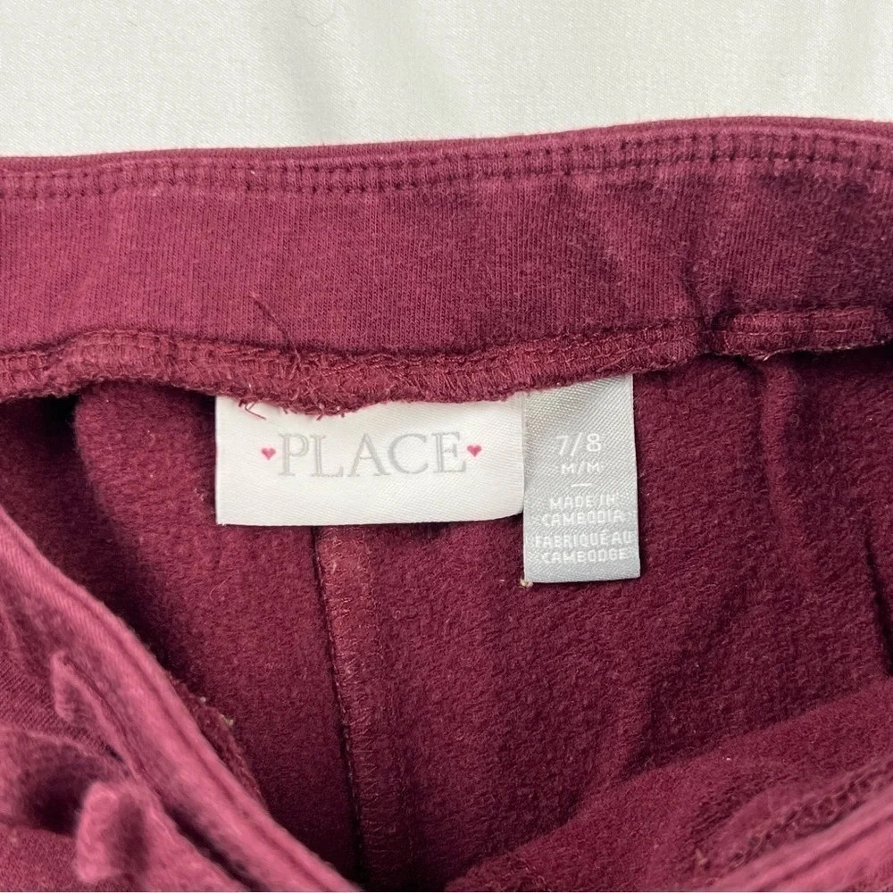 The Children’s Place - Dark Red - Sweatpants - Medium 7/8